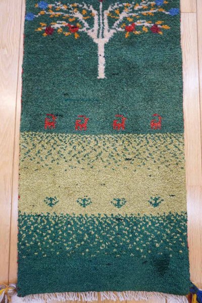 画像5: ギャッベ細長サイズ109×40cm