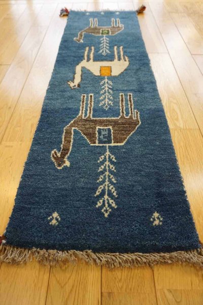 画像3: ギャッベ細長サイズ122×34cm