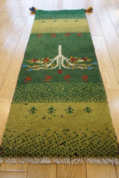 画像3: ギャッベ細長サイズ109×40cm