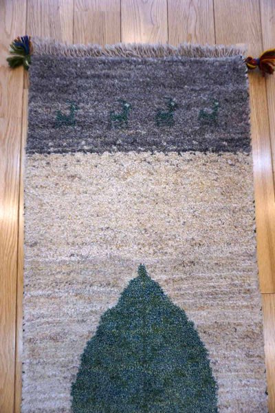 画像4: ギャッベ細長サイズ118×40cm