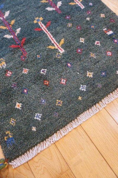 画像7: ギャッベ/玄関マット大88×60cm