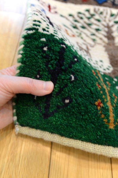 画像4: カシュクリ/座布団サイズ・四角43×36cm(フリンジなし)