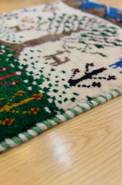 画像5: カシュクリ/座布団サイズ・四角43×36cm(フリンジなし)