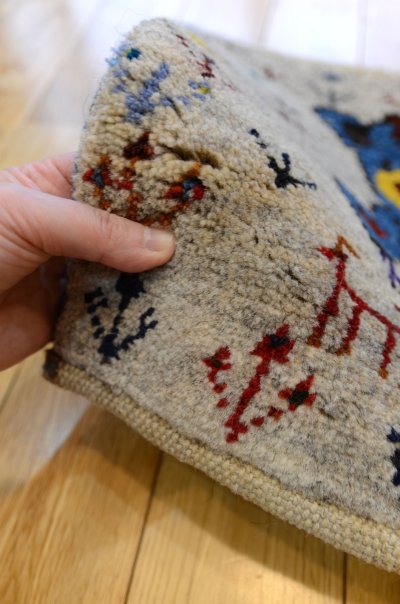 画像4: カシュクリ/座布団サイズ・四角40×35cm(フリンジなし)