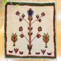 カシュクリ/座布団サイズ・四角43×39cm(フリンジなし)