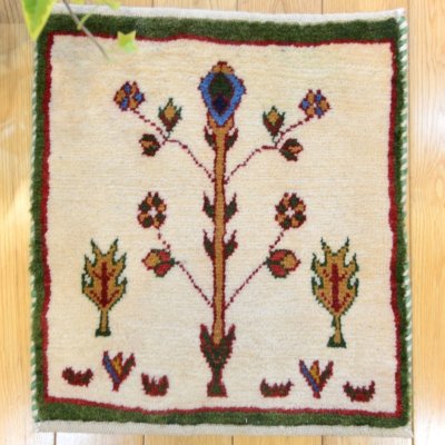 画像1: カシュクリ/座布団サイズ・四角43×39cm(フリンジなし)