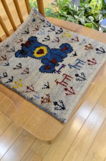 おすすめPoint！3: カシュクリ/座布団サイズ・四角40×35cm(フリンジなし)