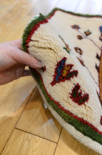 画像4: カシュクリ/座布団サイズ・四角43×39cm(フリンジなし)