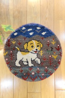 おすすめPoint！1: カシュクリ/座布団サイズ・丸38×38cm