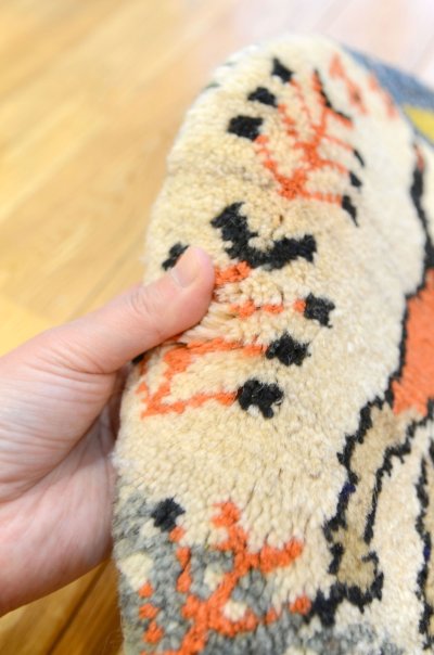 画像4: カシュクリ/座布団サイズ・丸38×38cm