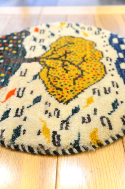 画像3: カシュクリ/座布団サイズ・丸38×38cm