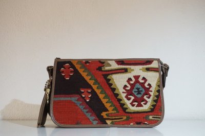画像1:  オールドキリムショルダーバッグ 通常価格¥30,000 