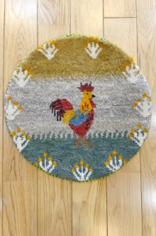 おすすめPoint！1: カシュクリ/座布団サイズ・丸39×38cm