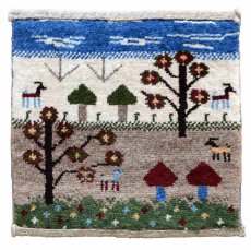 画像1: カシュクリ/座布団サイズ・四角38×38cm(フリンジなし) (1)