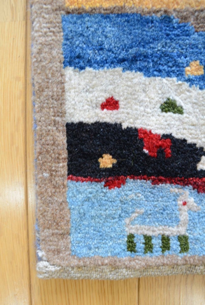 画像6: カシュクリ/座布団サイズ・四角39×38cm(フリンジなし) (6)