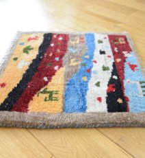 画像5: カシュクリ/座布団サイズ・四角39×38cm(フリンジなし) (5)