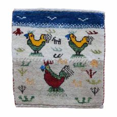 画像1: カシュクリ/座布団サイズ・四角43×41cm(フリンジなし) (1)