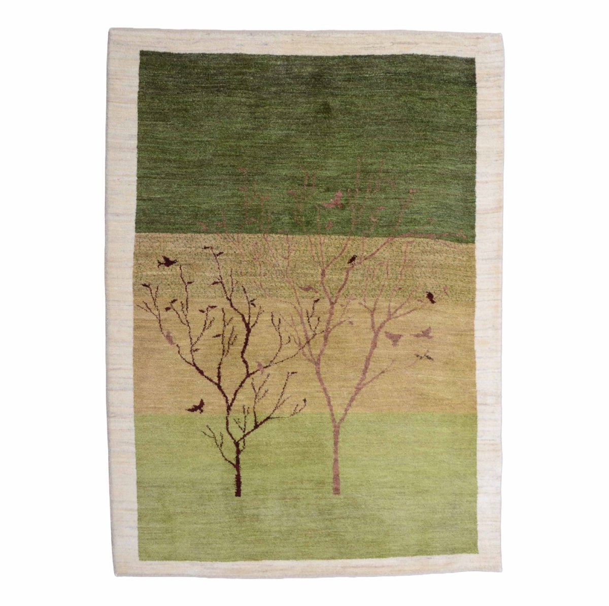 画像1: カシュクリ/センターラグサイズ191x146cm (1)
