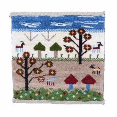 画像1: カシュクリ/座布団サイズ・四角38×38cm(フリンジなし) (1)