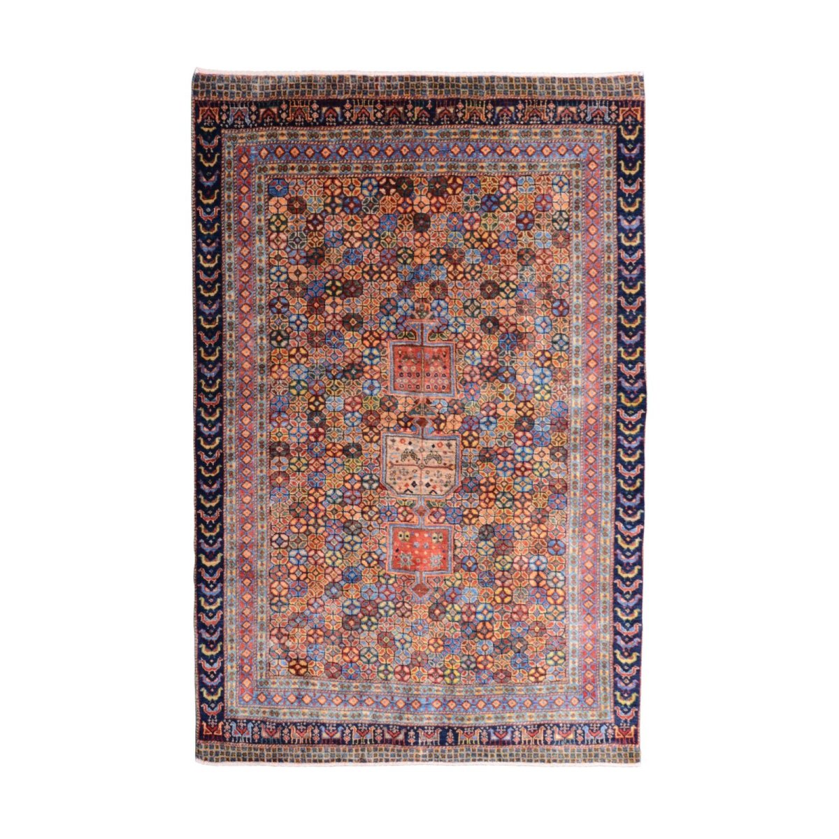 画像1: ルリバフ/アクセントラグサイズ 178x123cm (1)