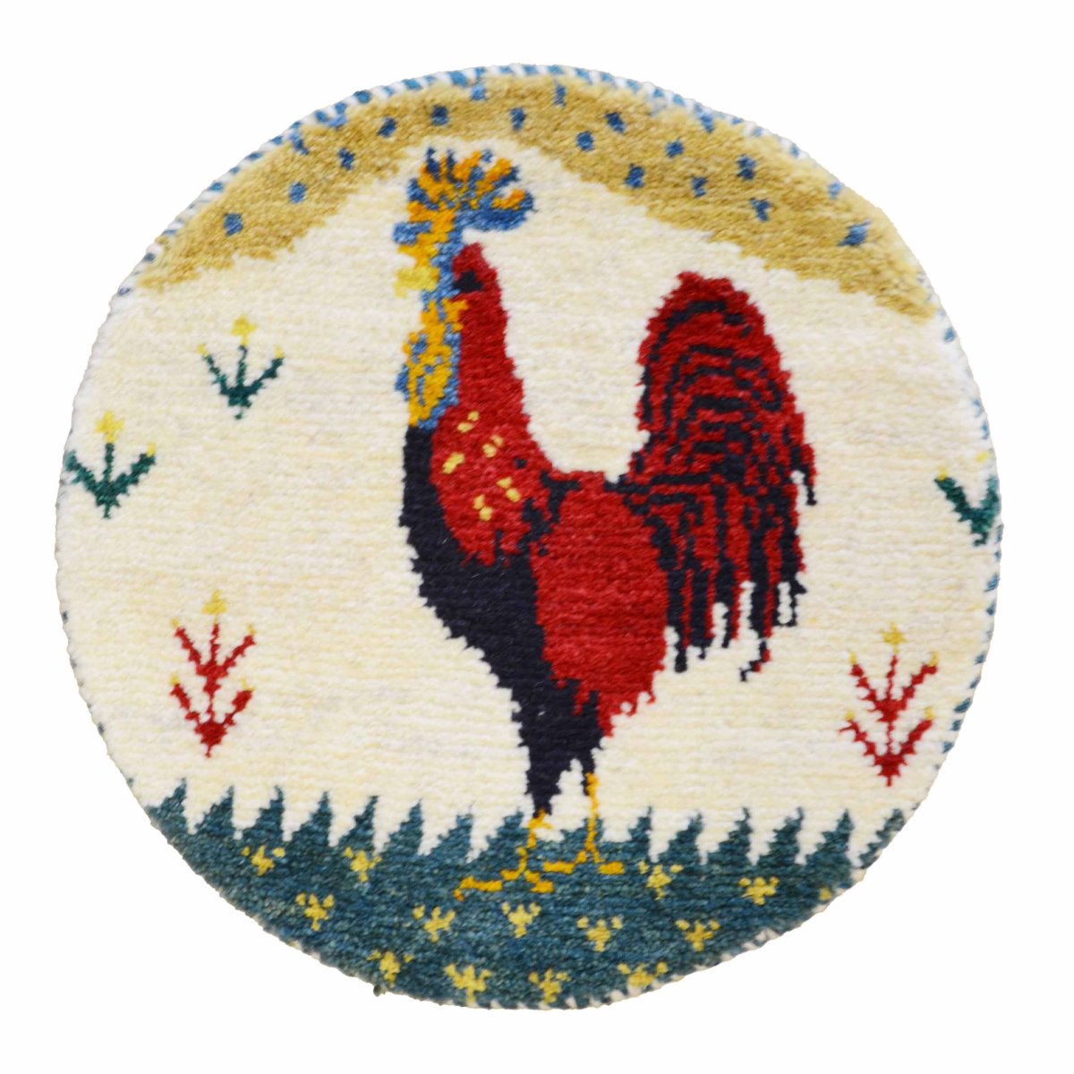 画像1: カシュクリ/座布団サイズ・丸38×38cm (1)
