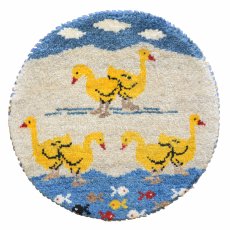 画像1: カシュクリ/座布団サイズ・丸38×38cm (1)