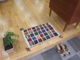 [up]　ギャッベミニ玄関マットサイズ　60×40cm