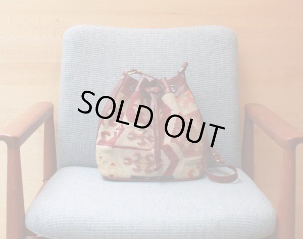 画像1: オールドキリムショルダーバッグ☆☆  50%off SALE (1)
