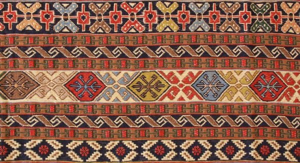 画像7: キリム・スマク【リビングサイズ】 276×196 ｃｍ (7)