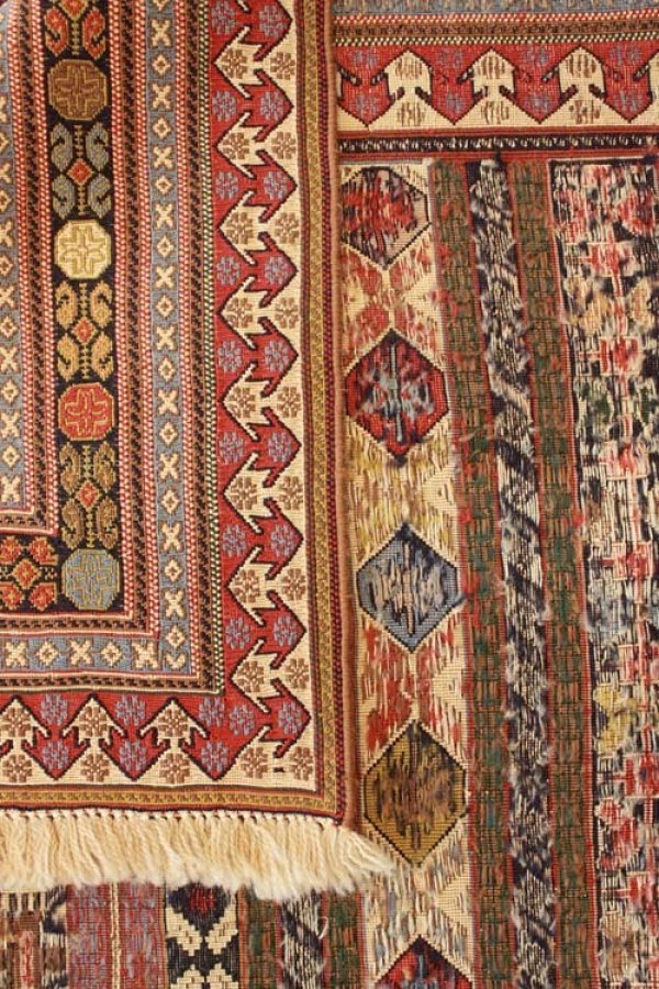 画像8: キリム・スマク【リビングサイズ】 276×196 ｃｍ (8)