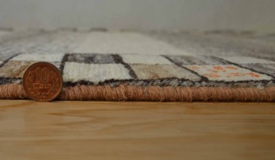 画像1: カシュクリ/大きめの玄関マットサイズ124×79cm