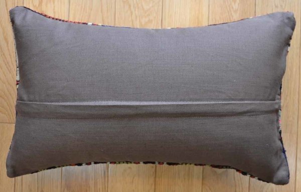 画像2:  キリムクッションカバー 約50×30cm (2)