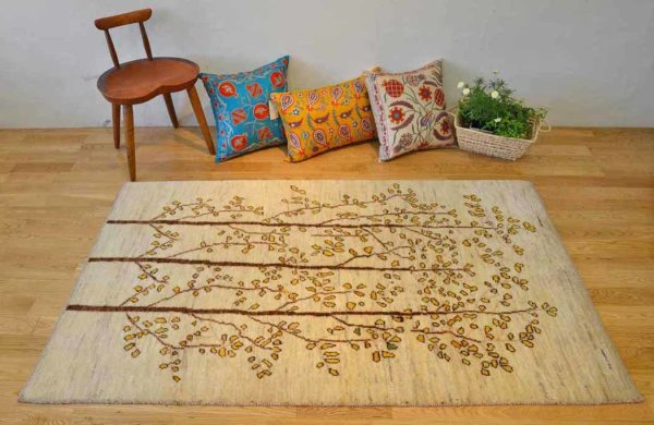 画像1: アメレ/アクセントラグサイズ184×116cm (1)