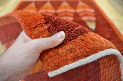 画像2: アメレ/アクセントラグサイズ152×100cm