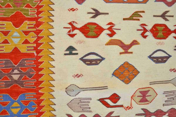 画像4: コンヤキリム【アクセントラグサイズ】 167×99 cm (4)