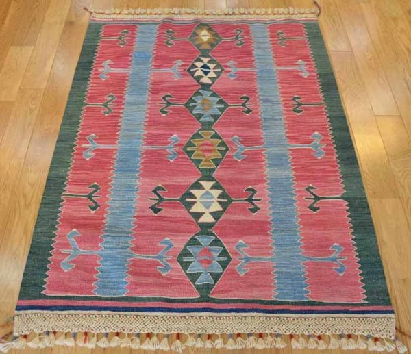 画像3: コンヤキリム【アクセントラグサイズ】 122×90 cm (3)