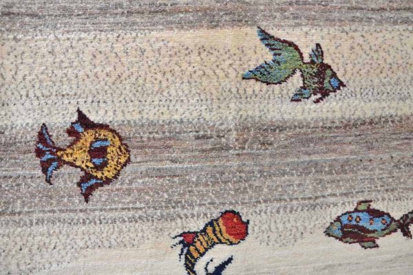 画像4: カシュクリ/大きめの玄関マットサイズ129×88cm (4)