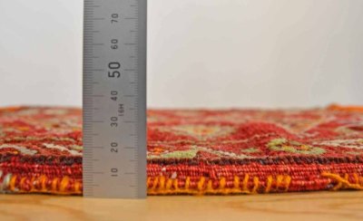 画像1: トルコ絨毯65×50cm 袋タイプ