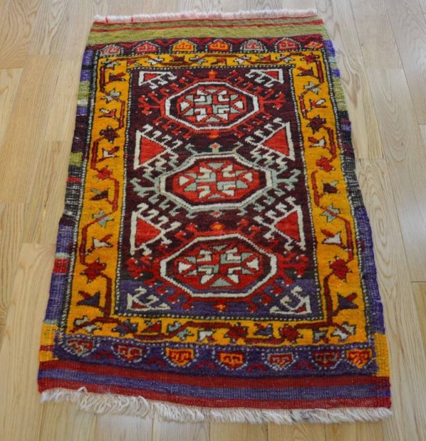 画像3: トルコ絨毯95×60cm (3)