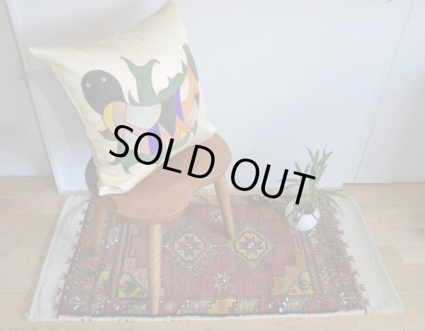 画像3: スザーニ&シマシマクッションカバー約50×50cm（中材付き） (3)