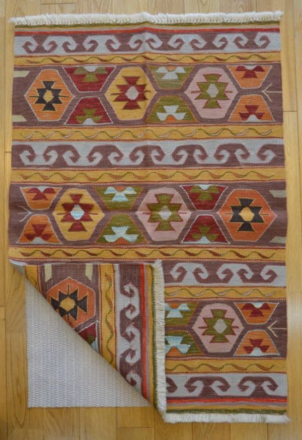 画像5: コンヤキリム【玄関マットサイズ】 95×65 (5)