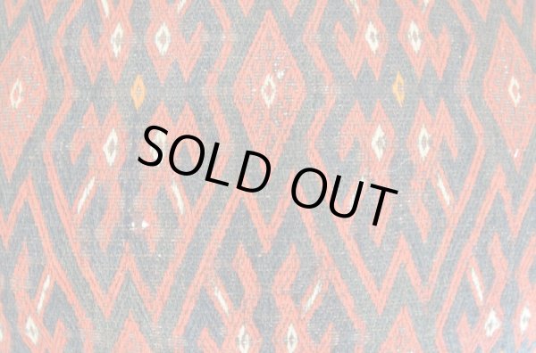 画像6: オールドキリムオットマン/楕円 (6)