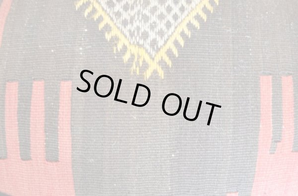 画像6: オールドキリムオットマン/楕円 (6)