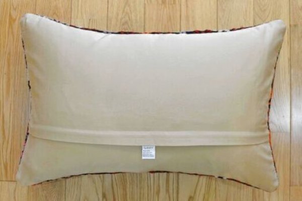 画像2: キリムクッションカバー 60×40cm (中材付き) (2)