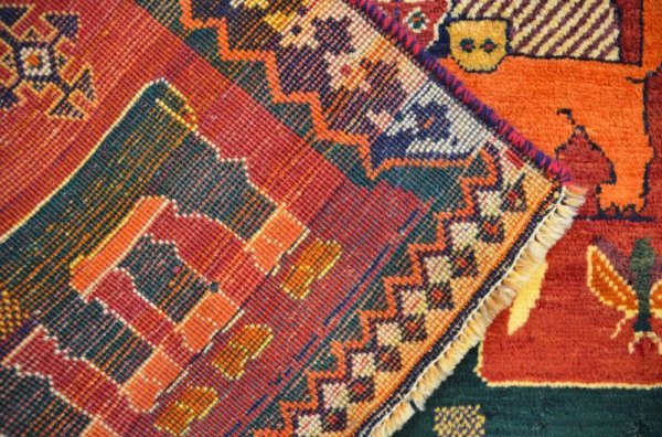 画像6: オールドギャッベ (ライオン)192×110cm (6)