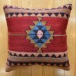 画像2: キリムクッションカバー 50×50cm (中材付き) (2)