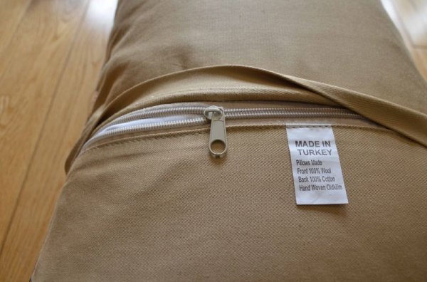 画像3: キリムクッションカバー 60×40cm (中材付き) (3)