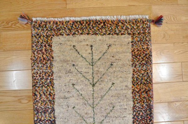 画像4: ギャッベ細長サイズ145×55 (4)