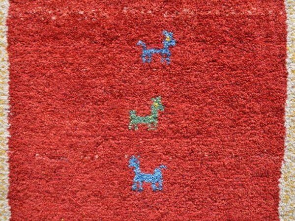 画像4: ギャッベ/玄関マット小75×50cm (4)