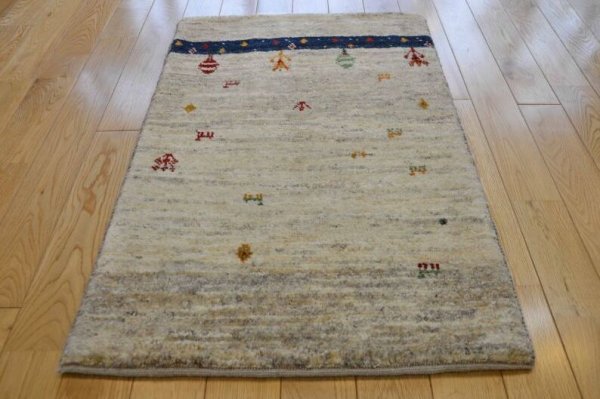 画像4: ギャッベ/玄関マット大89×59cm (4)